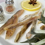 Dried pollock fillet strips 100g (3.5oz)