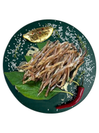 Dried pollock fillet strips 100g (3.5oz)