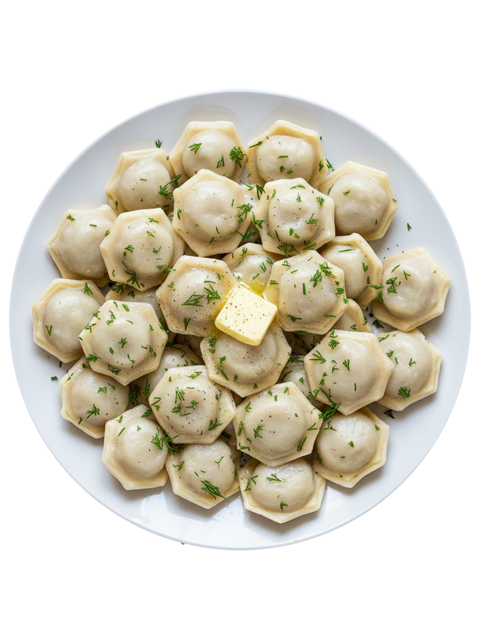Homemade pork dumplings